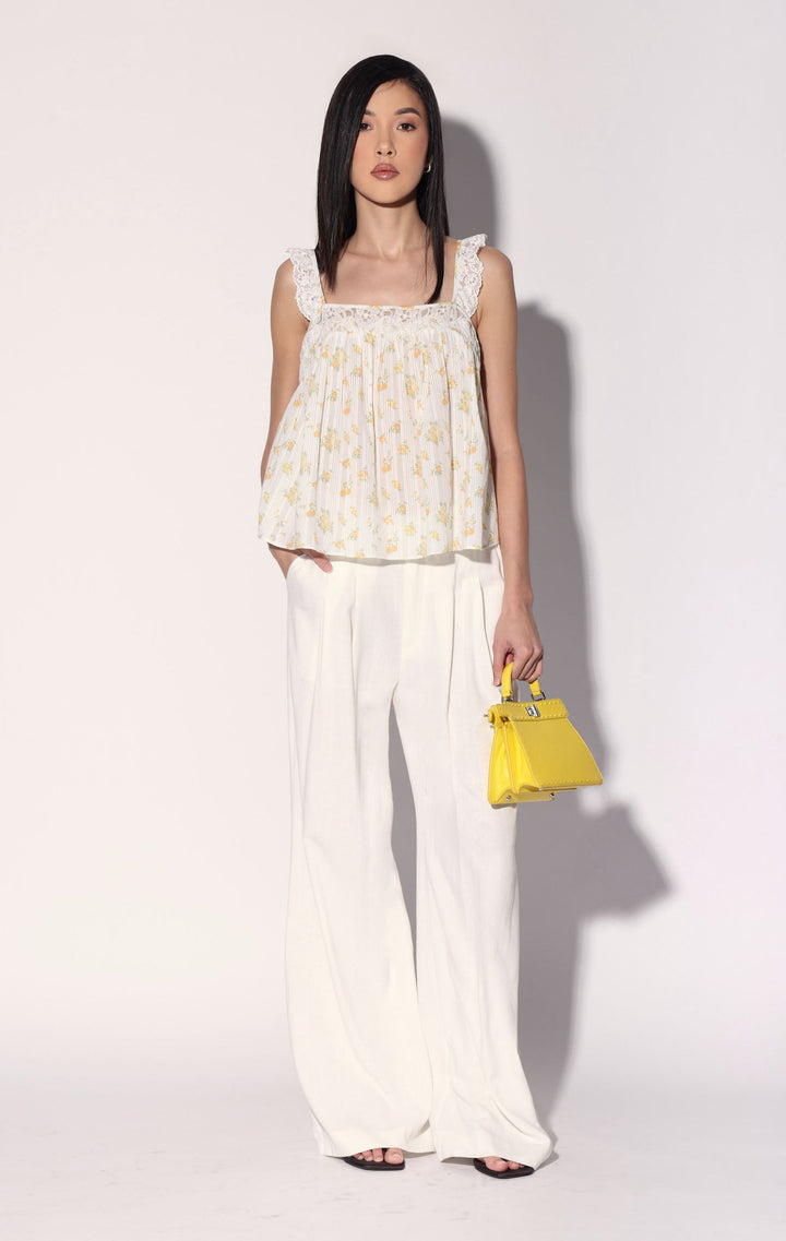 Cory Top, Yellow Bouquet