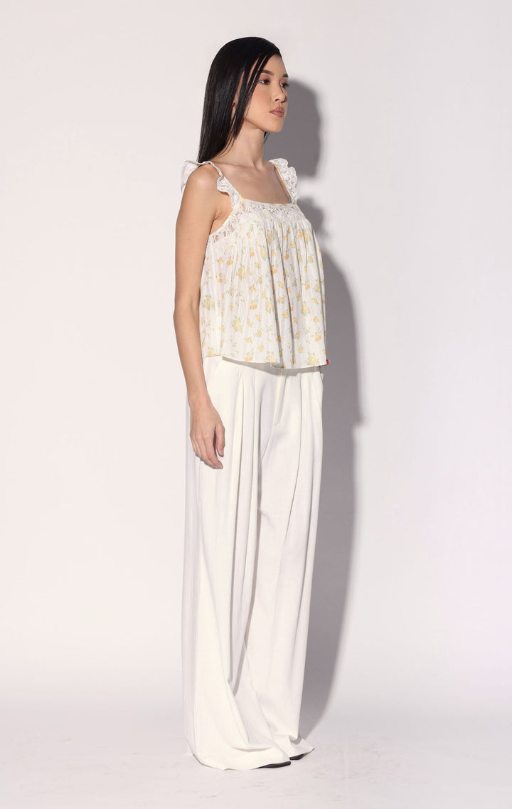 Cory Top, Yellow Bouquet