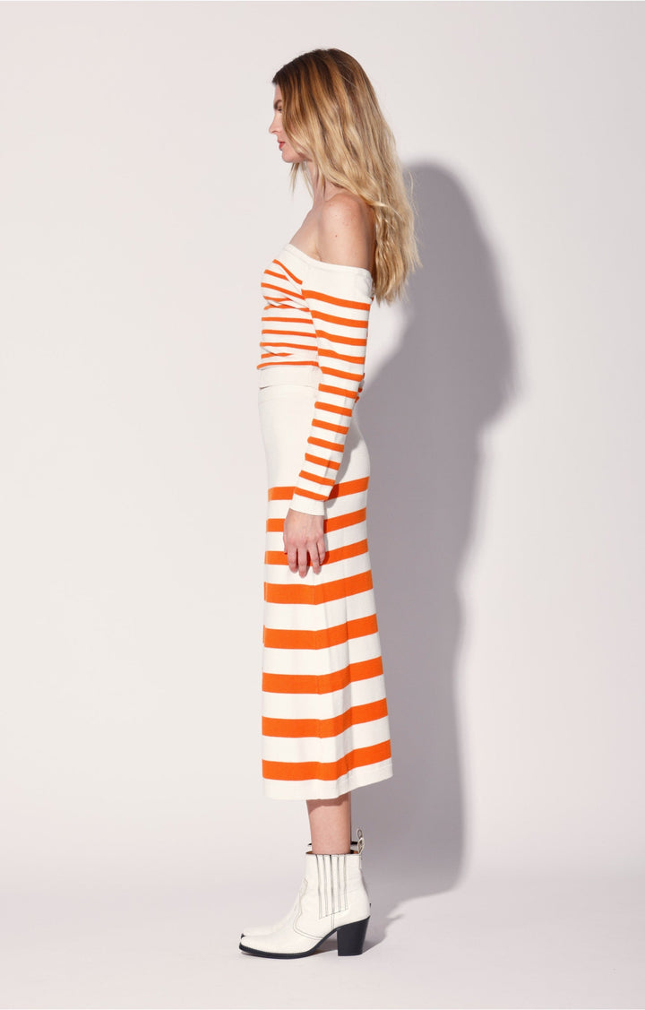 Lainey Top, Orange Cruise Stripe