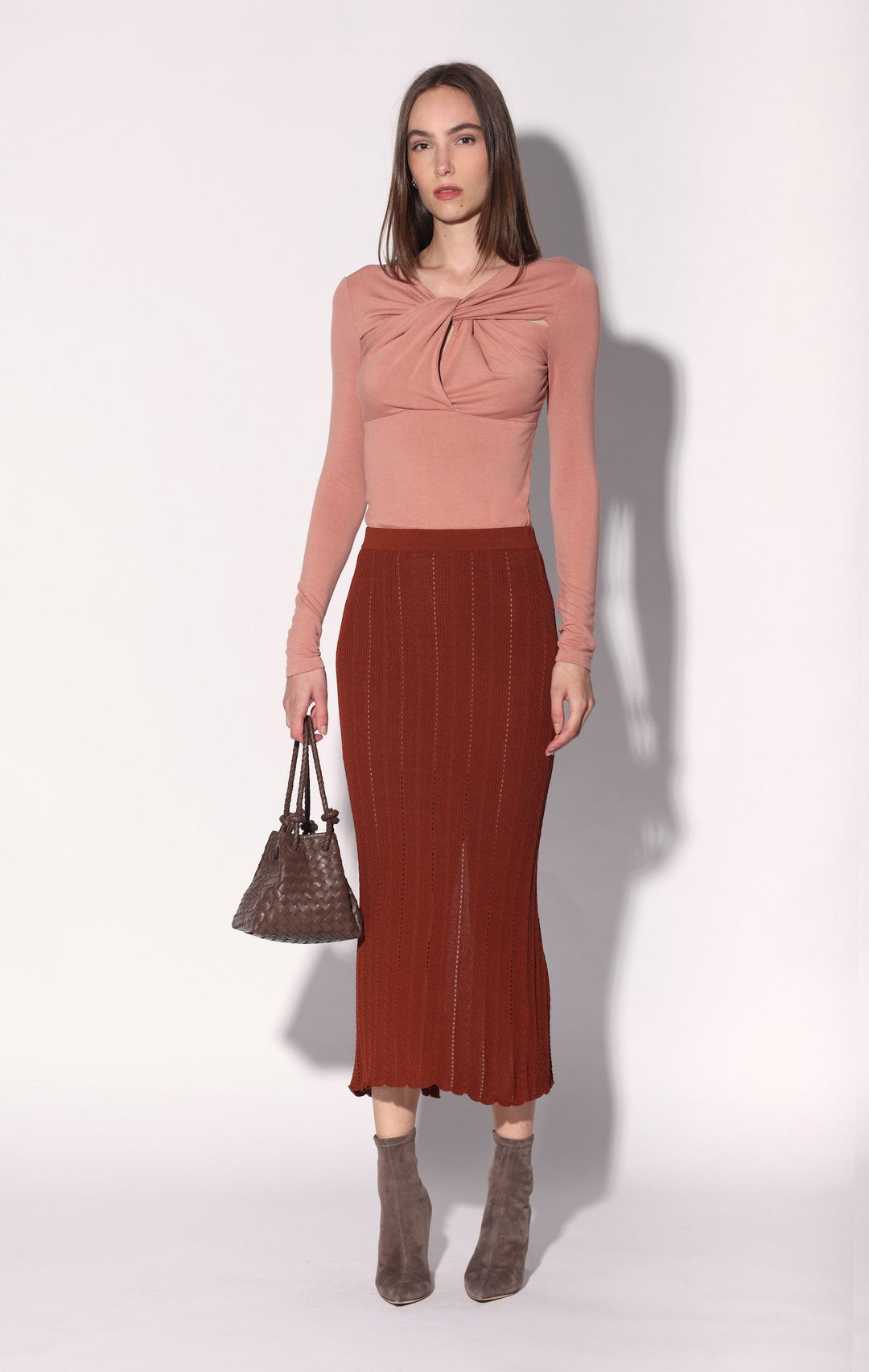 Posey Skirt, Terracotta