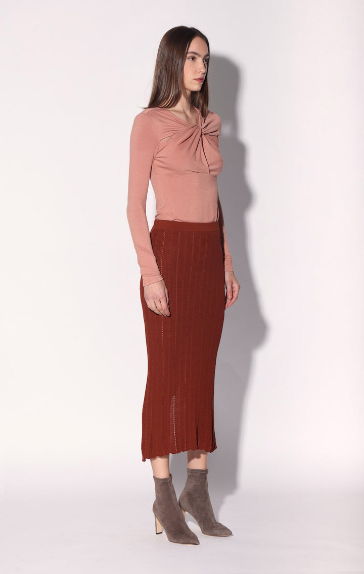 Posey Skirt, Terracotta