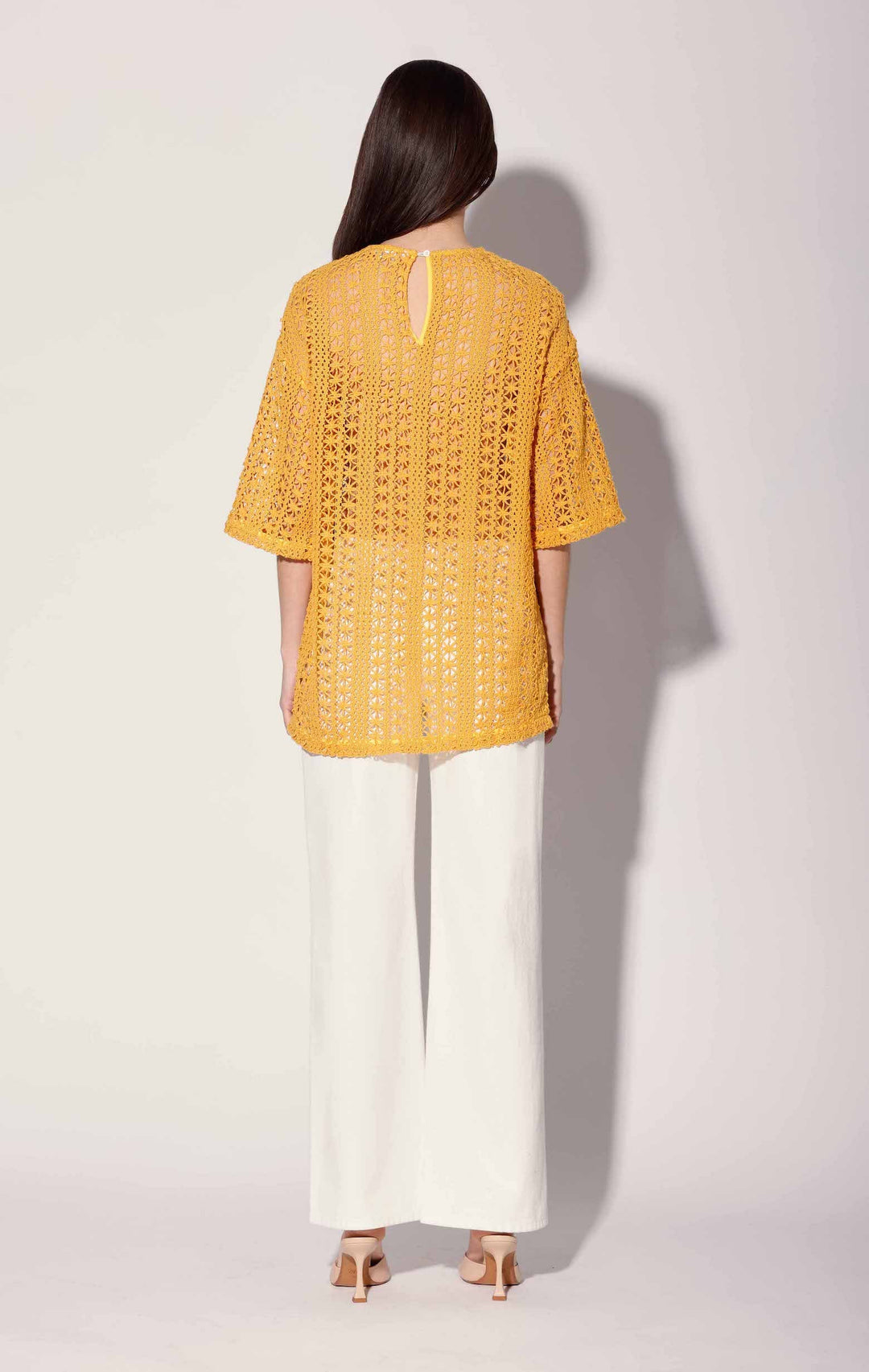 Peyton Tunic, Havana Crochet Marigold
