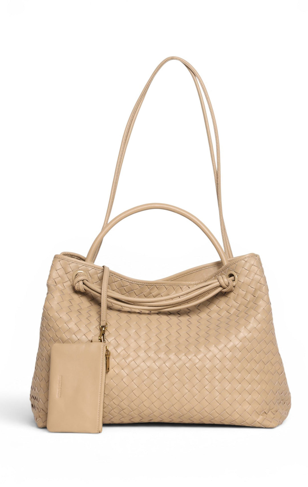 Hazel Large Tote, Egg Shell