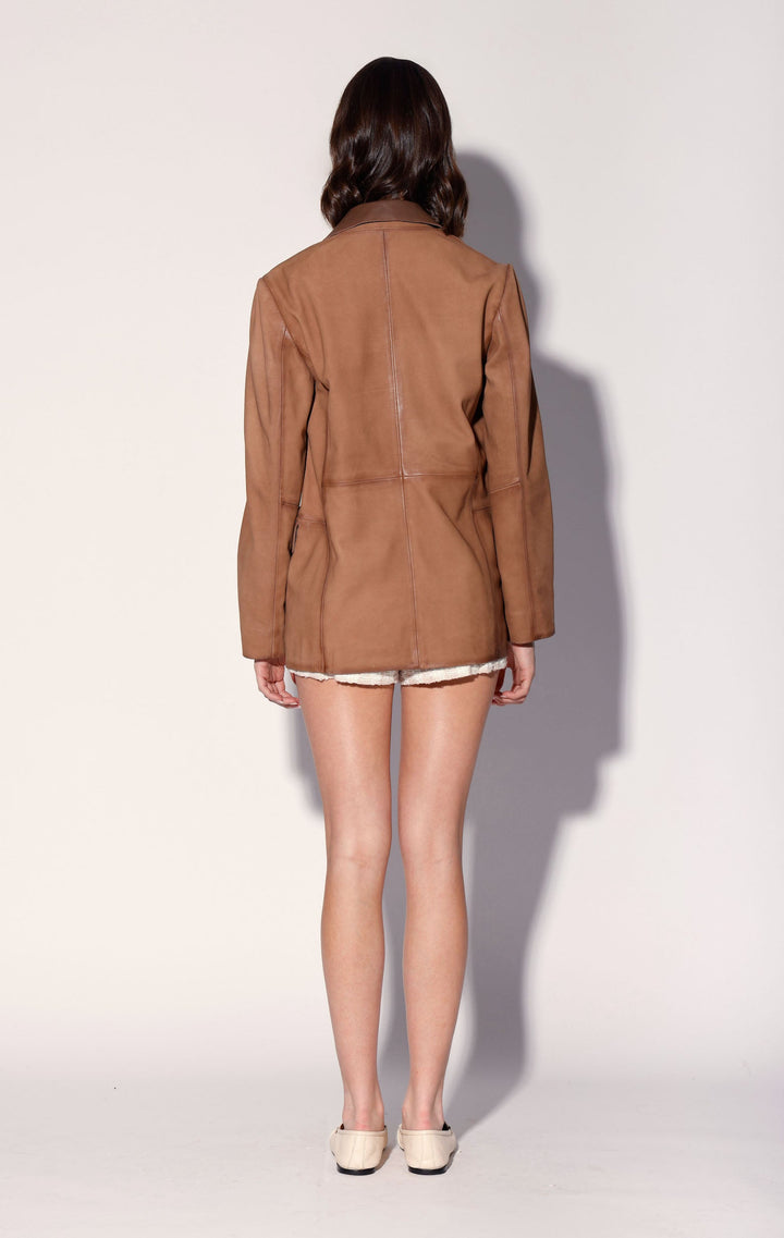 Ray Blazer, Mousse Nubuck - Leather