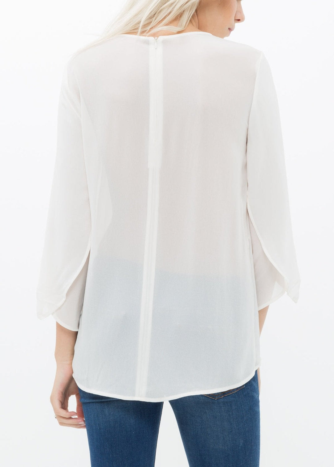 Women's Cross Hem Blouse by Shop at Konus