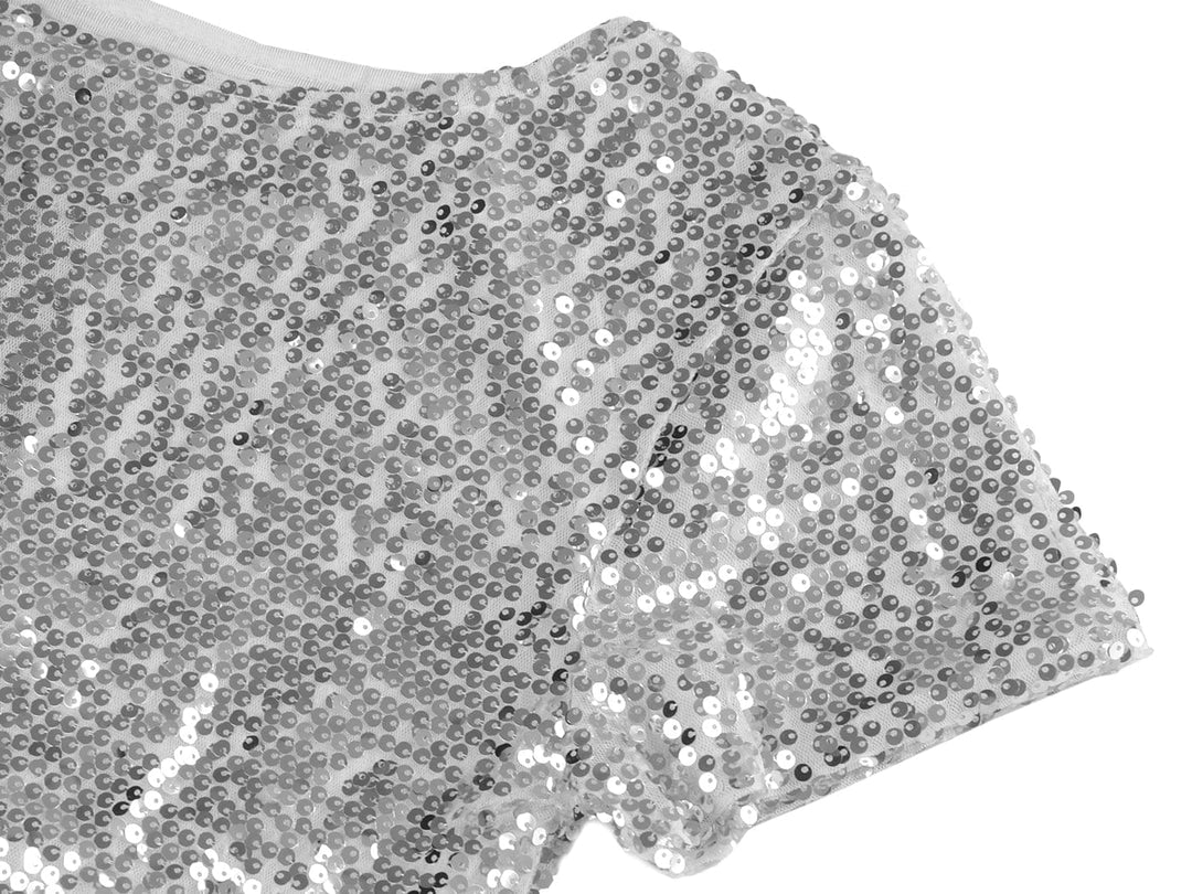 One Shoulder Sequin Top