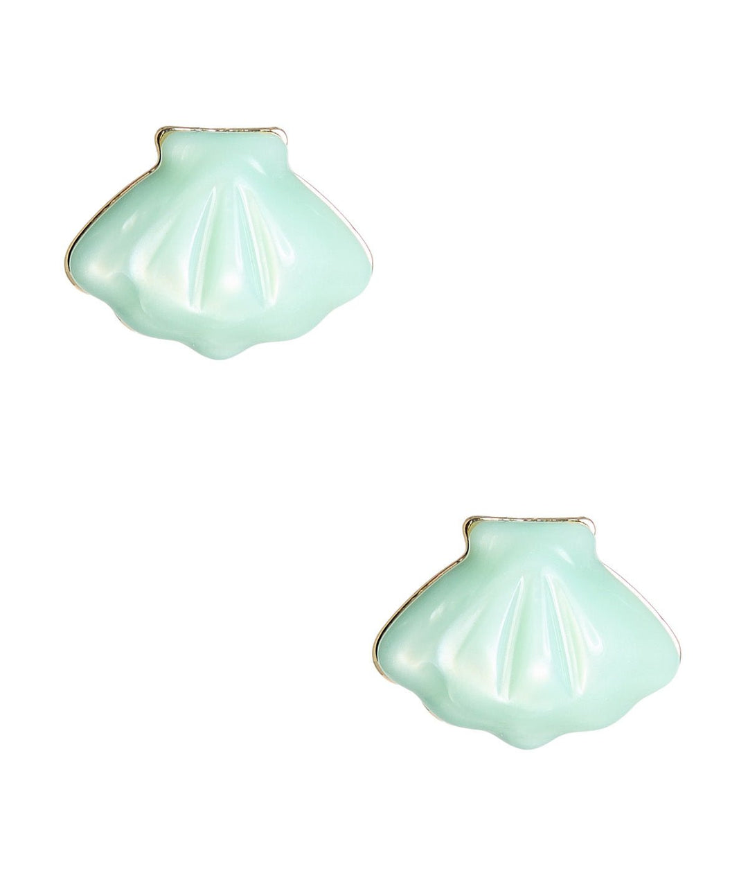 Acrylic Shell Stud Earring