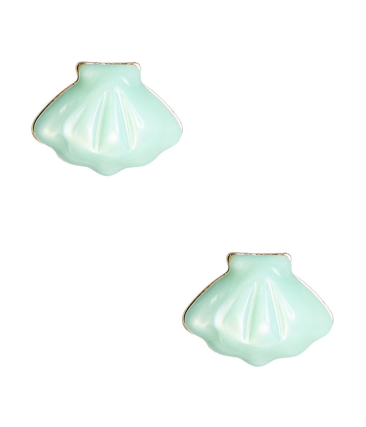 Acrylic Shell Stud Earring