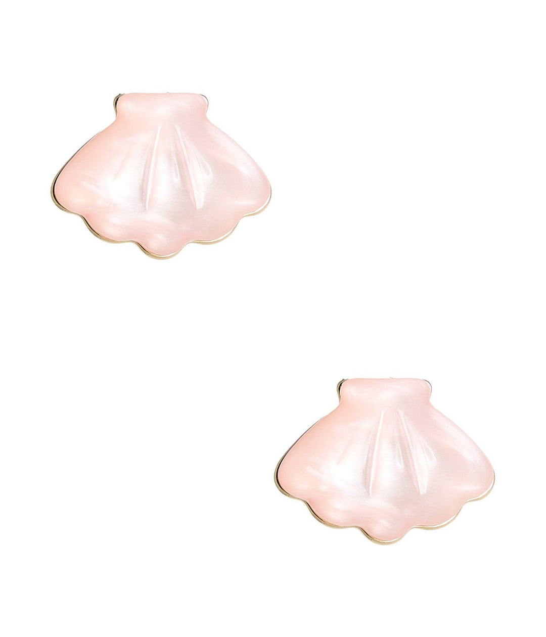 Acrylic Shell Stud Earring