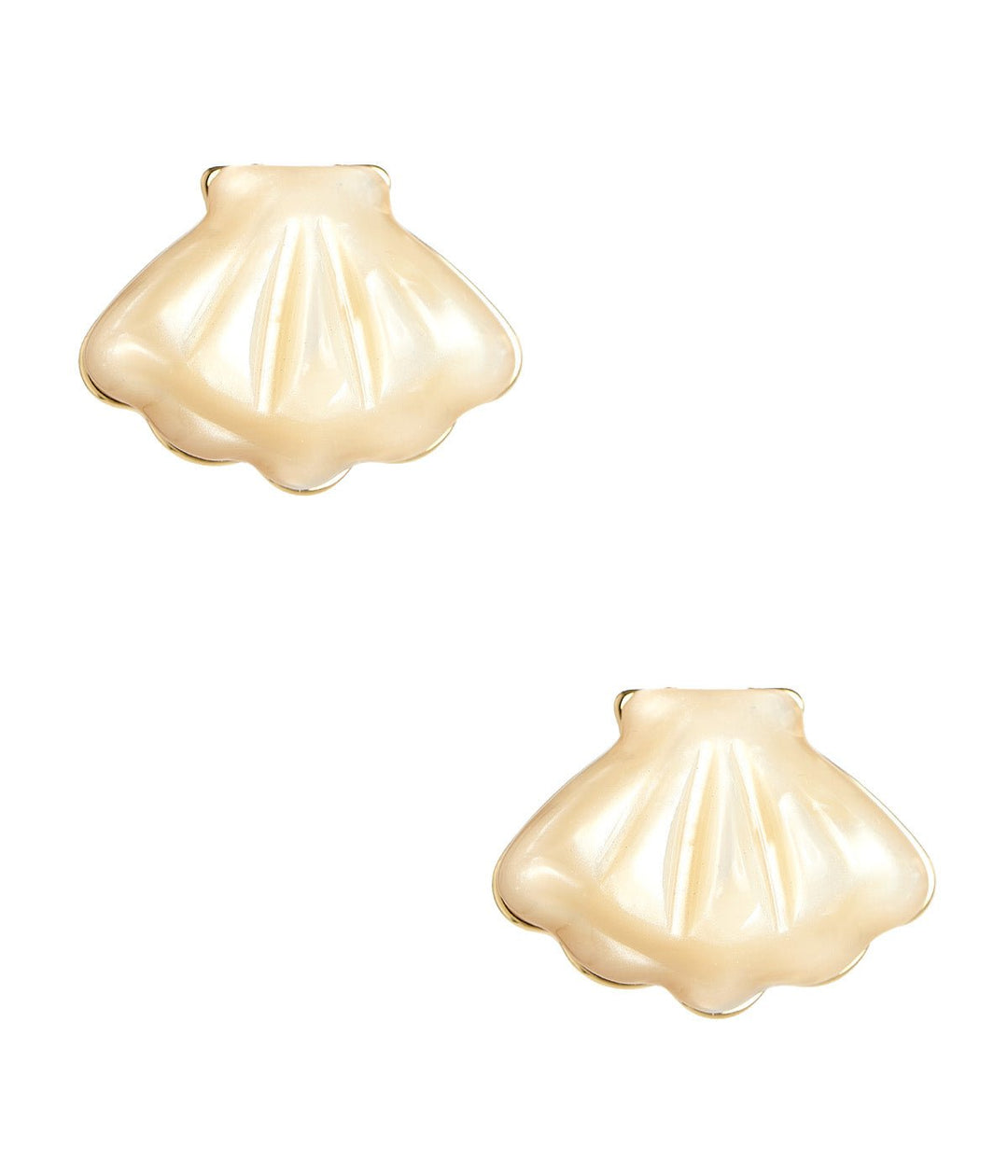 Acrylic Shell Stud Earring