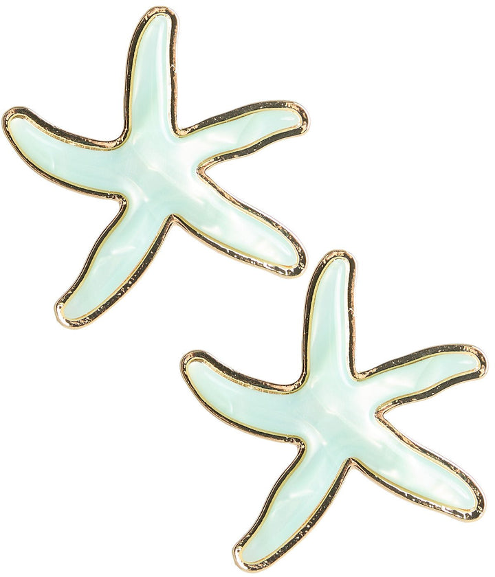 Acrylic Starfish Earring