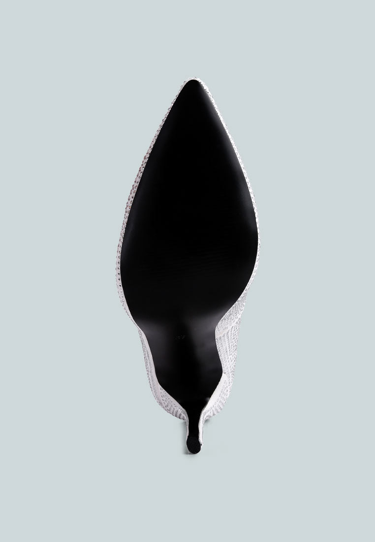 Alter Ego Heatseal Court Heels by London Rag