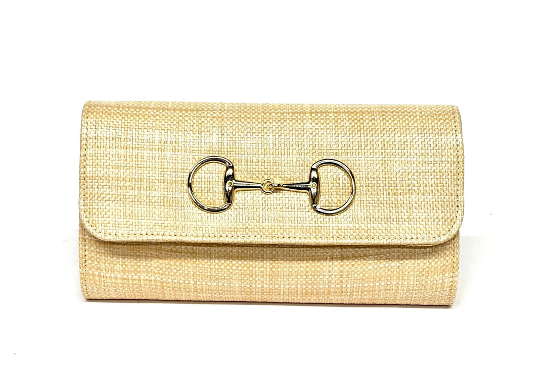 Avery Clutch Straw - Charm