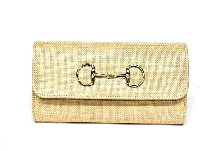 Avery Clutch Straw - Charm