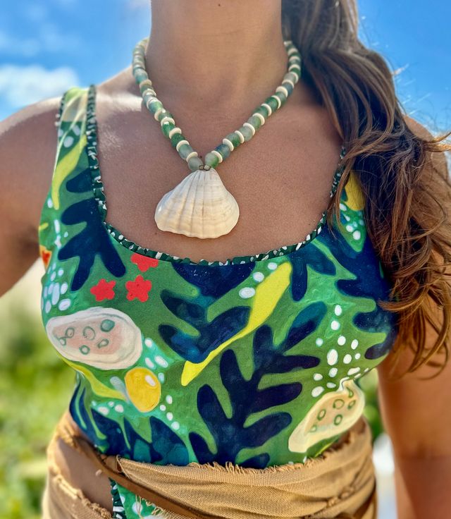 Classic Shell Necklace | Lagoon