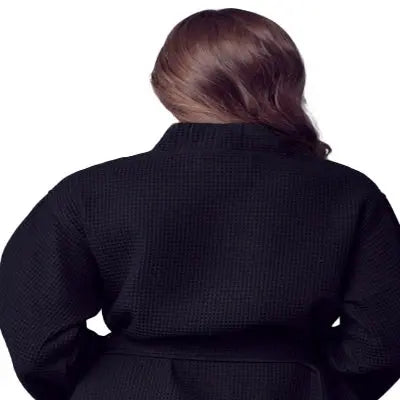 Lightweight Cotton Waffle Robe for Women by Lotus Linen