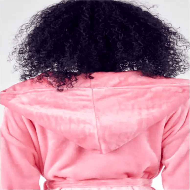 Women's Hooded Plush Robes by Lotus Linen