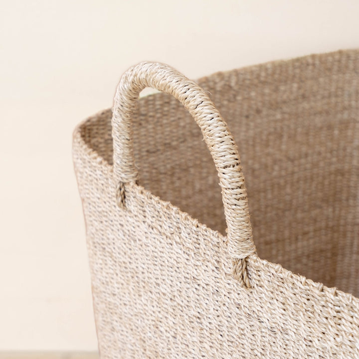 Large Square Wicker Basket - Woven Basket | LIKHÂ
