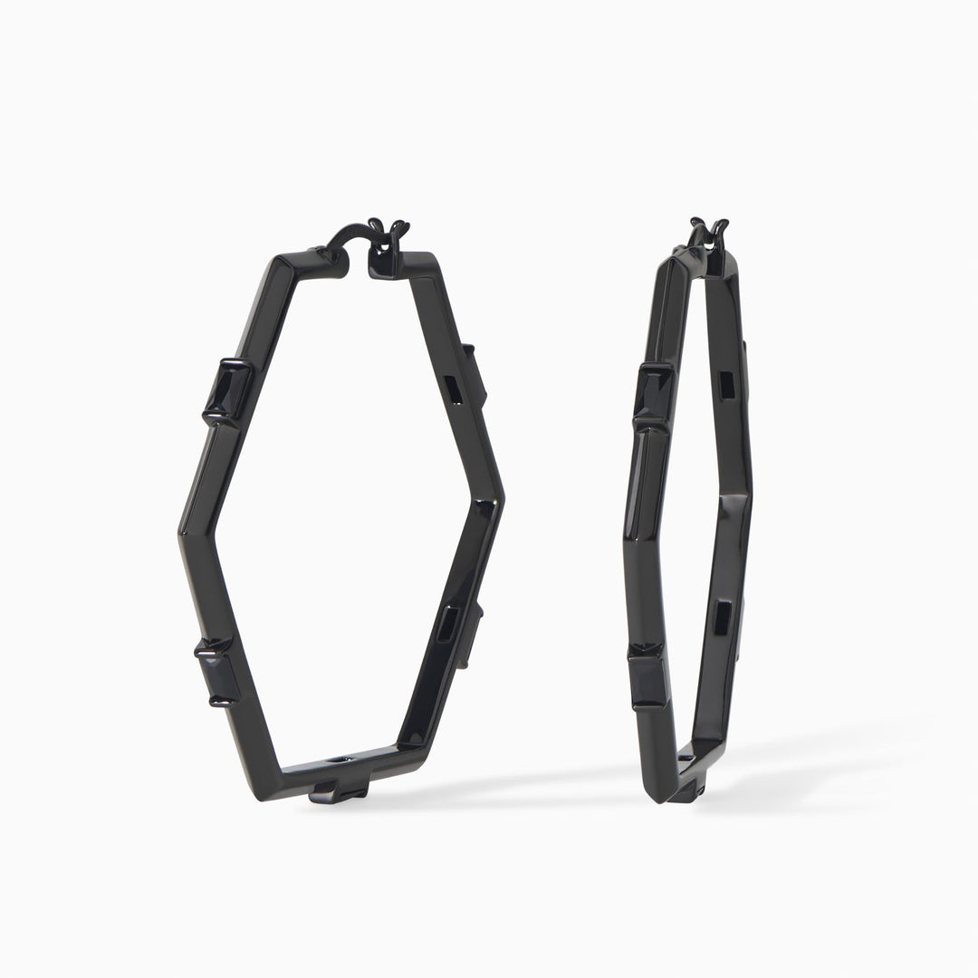 The Claire Hoop Earrings - Large