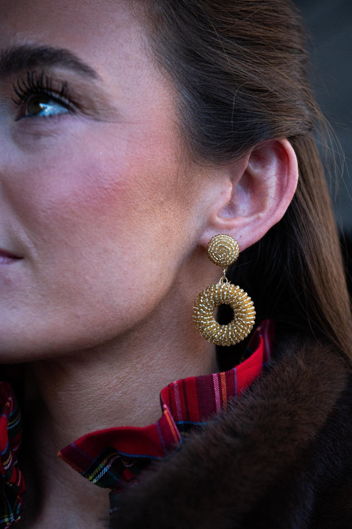 Bonnie Fabric Earring