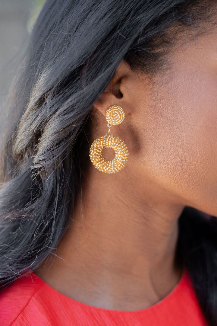 Bonnie Fabric Earring