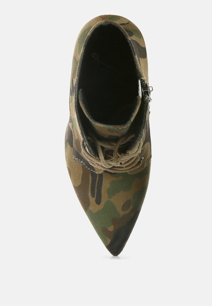 Bornsta Velvet High Heeled Velvet Boots by London Rag