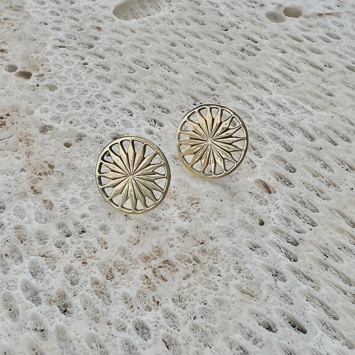 Cambodian Sunshine Stud Earrings