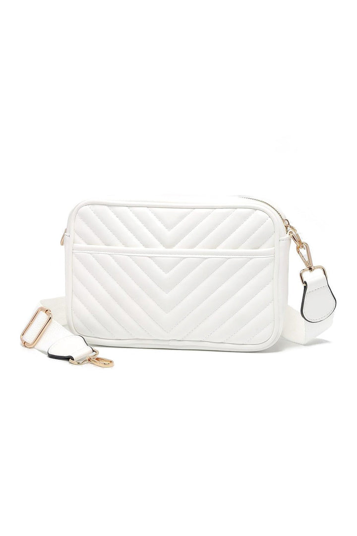 Chevron Quilted Crossbody Bag by Embellish Your Life
