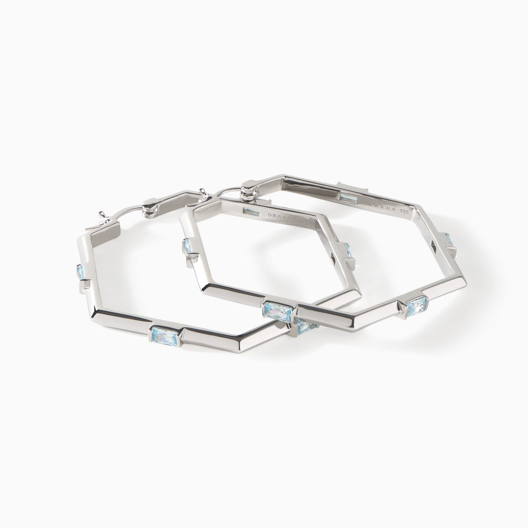 The Claire Hoop Earrings - Large