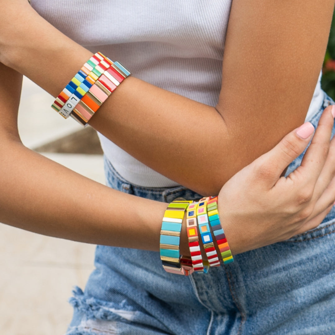 Be Cool Tile Bracelet by ClaudiaG Collection