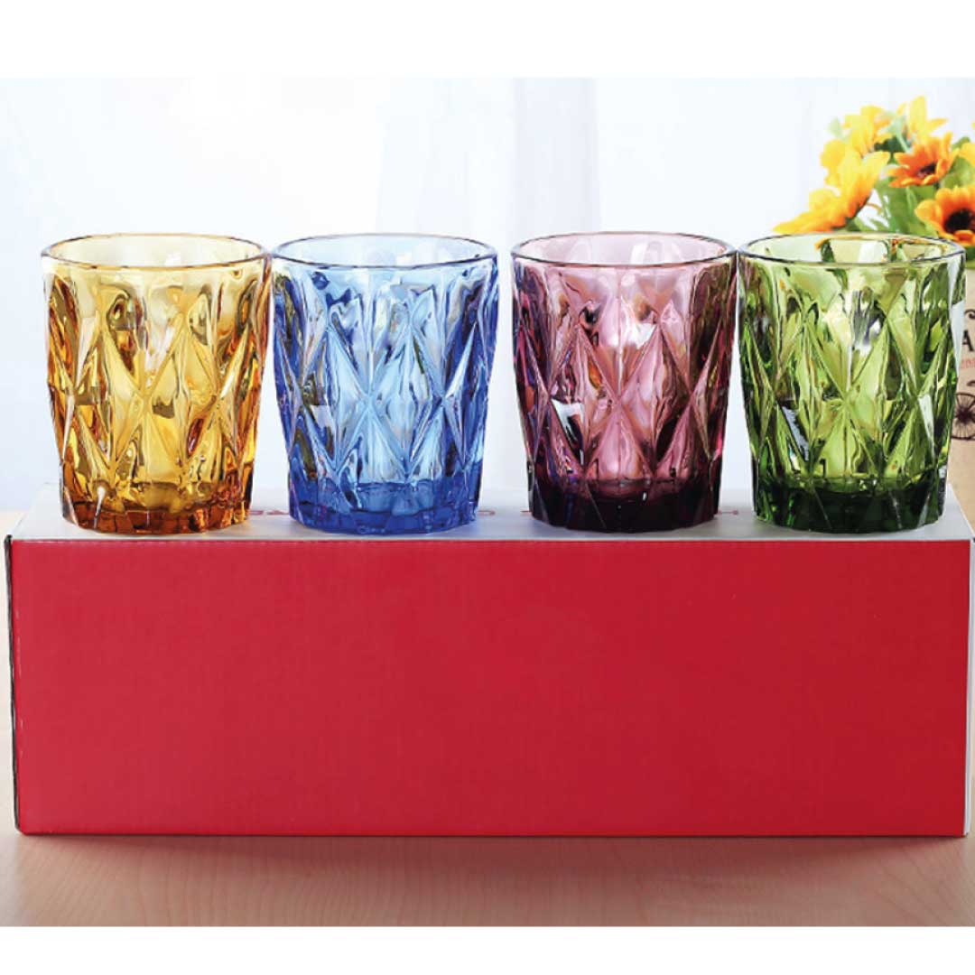 Party Glass Set of 4 by ClaudiaG Collection