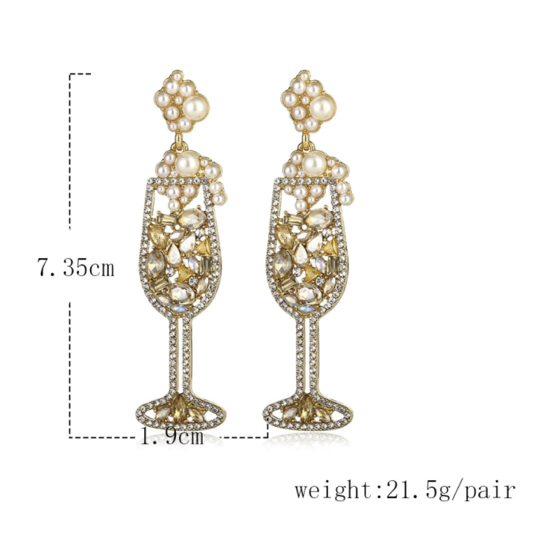 Cheers Earrings by ClaudiaG Collection