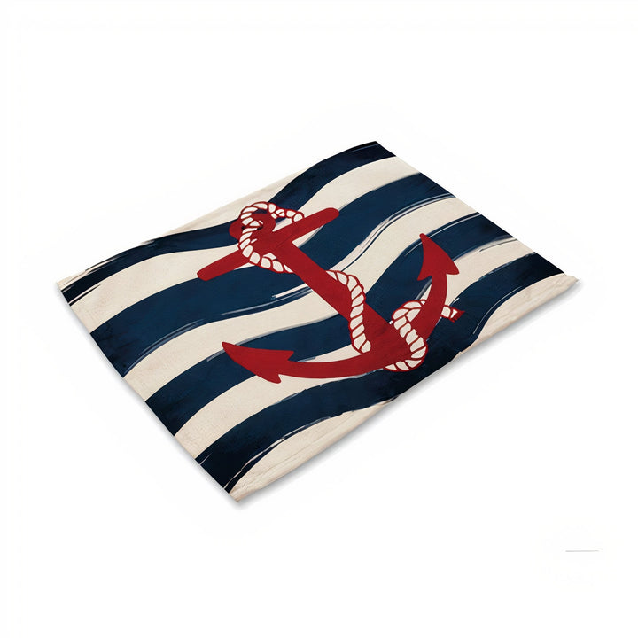 Nautical Placemat Set of 4 by ClaudiaG Collection