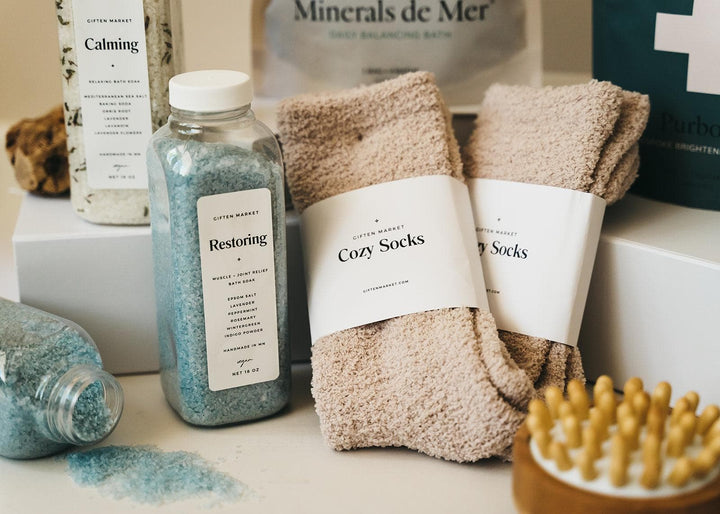 Cozy Cloud Socks - Ivory by Giften Market