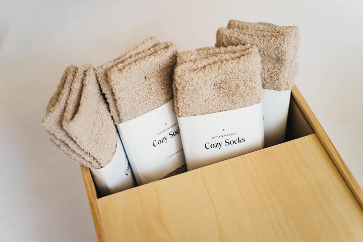Cozy Cloud Socks - Ivory by Giften Market