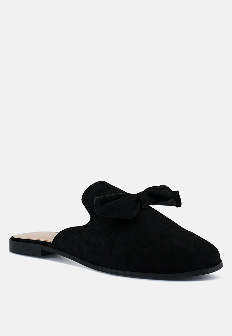 dobos casual walking bow mules by London Rag