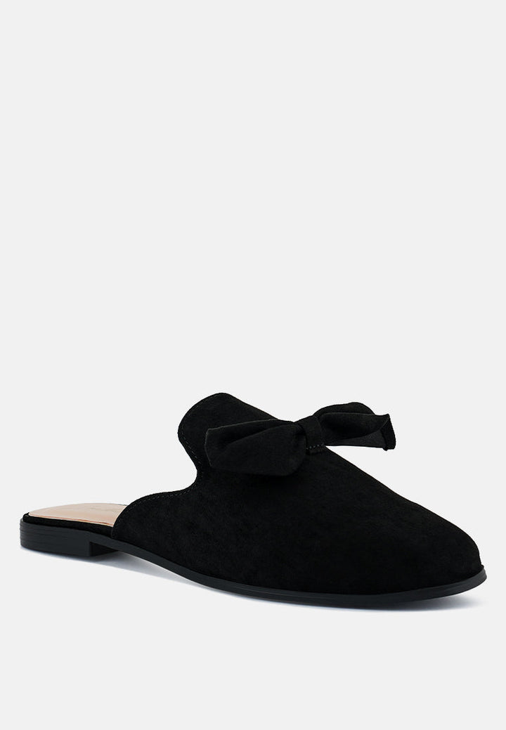dobos casual walking bow mules by London Rag