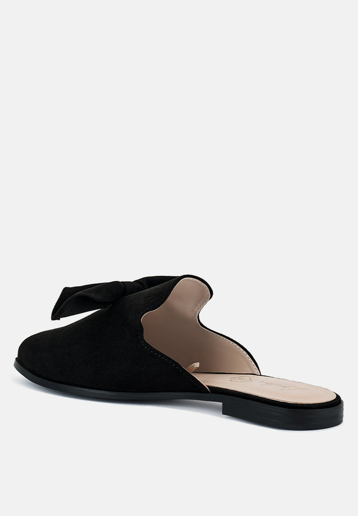 dobos casual walking bow mules by London Rag