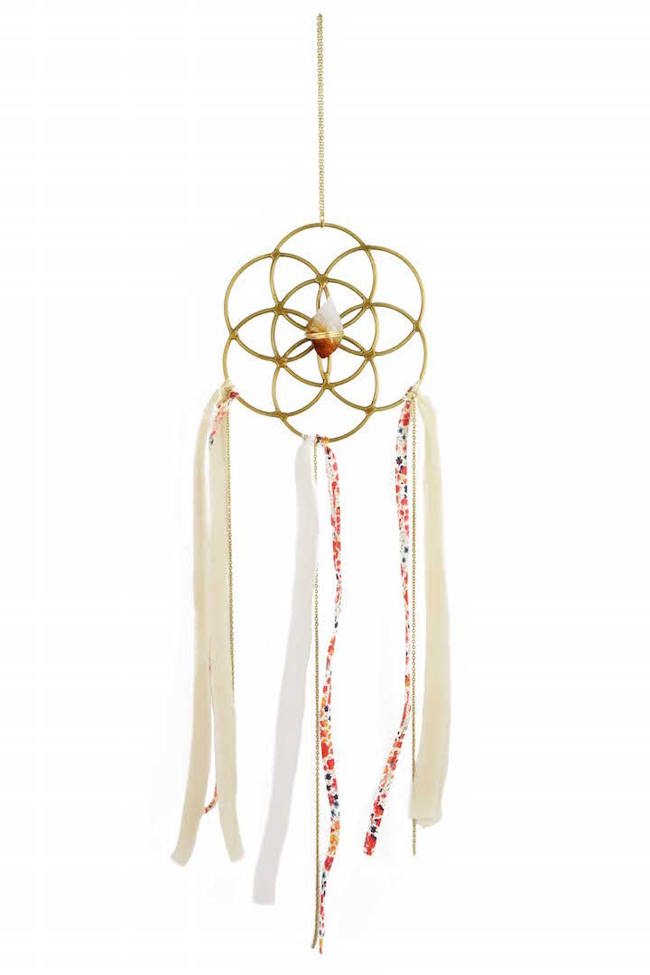 Dreamcatcher Crystal Grid Ornament by Ariana Ost