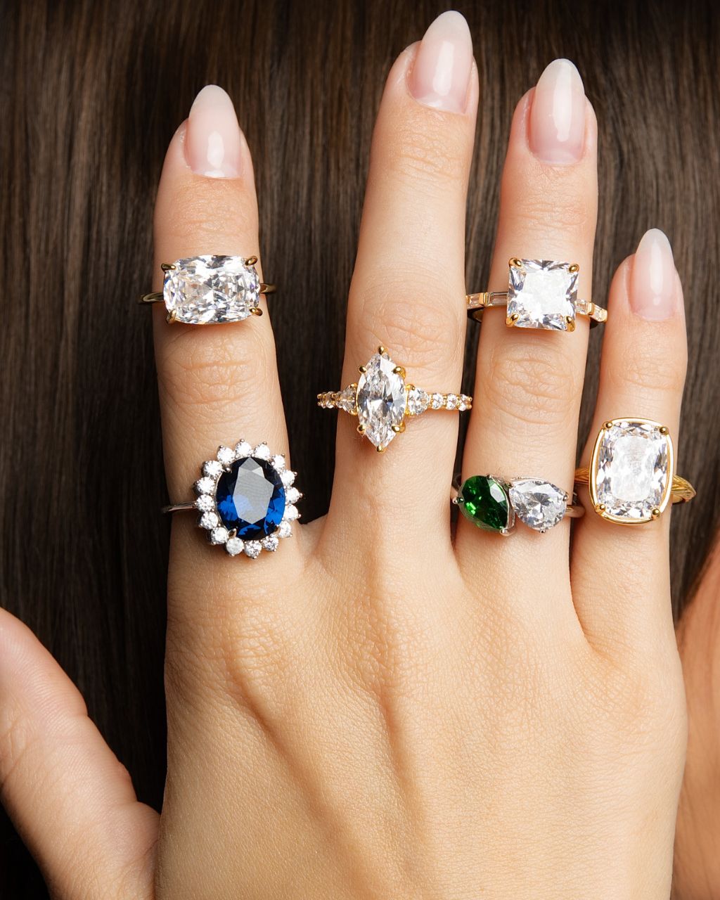 Princess Baguette Ring
