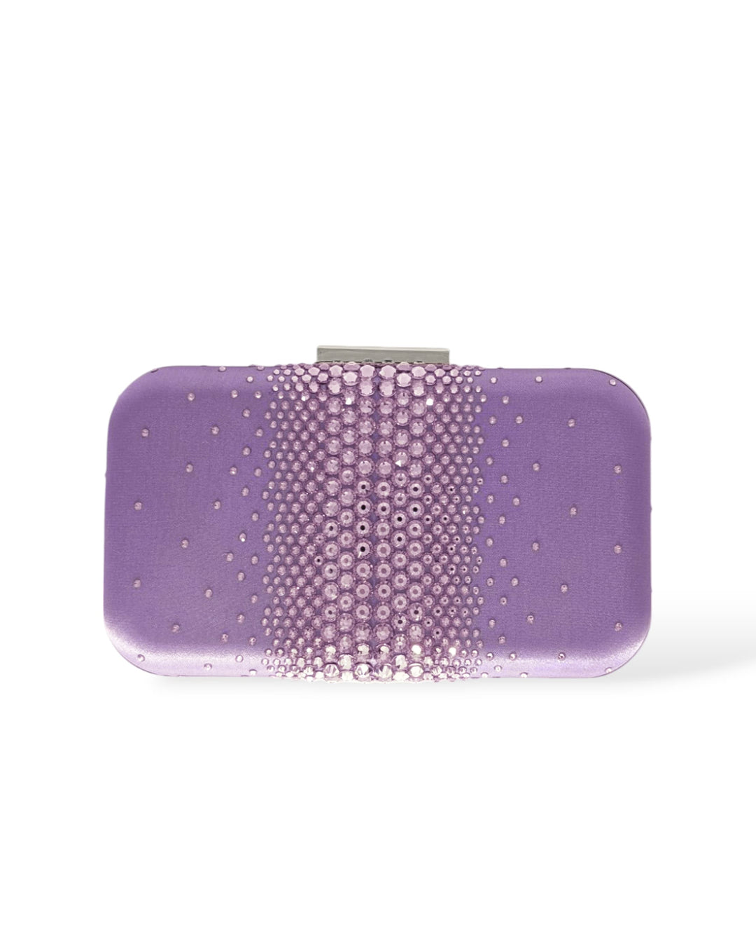 Ella Lilac Crystal Clutch