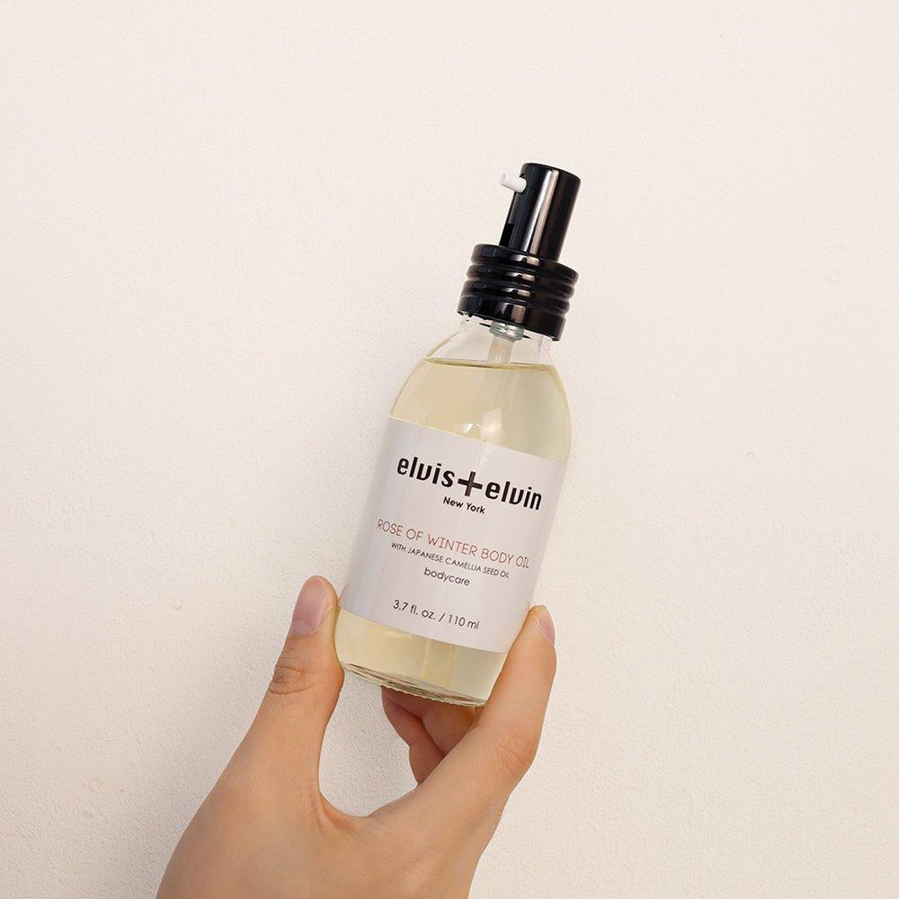 elvis+elvin Rose of Winter Body Oil by elvis+elvin