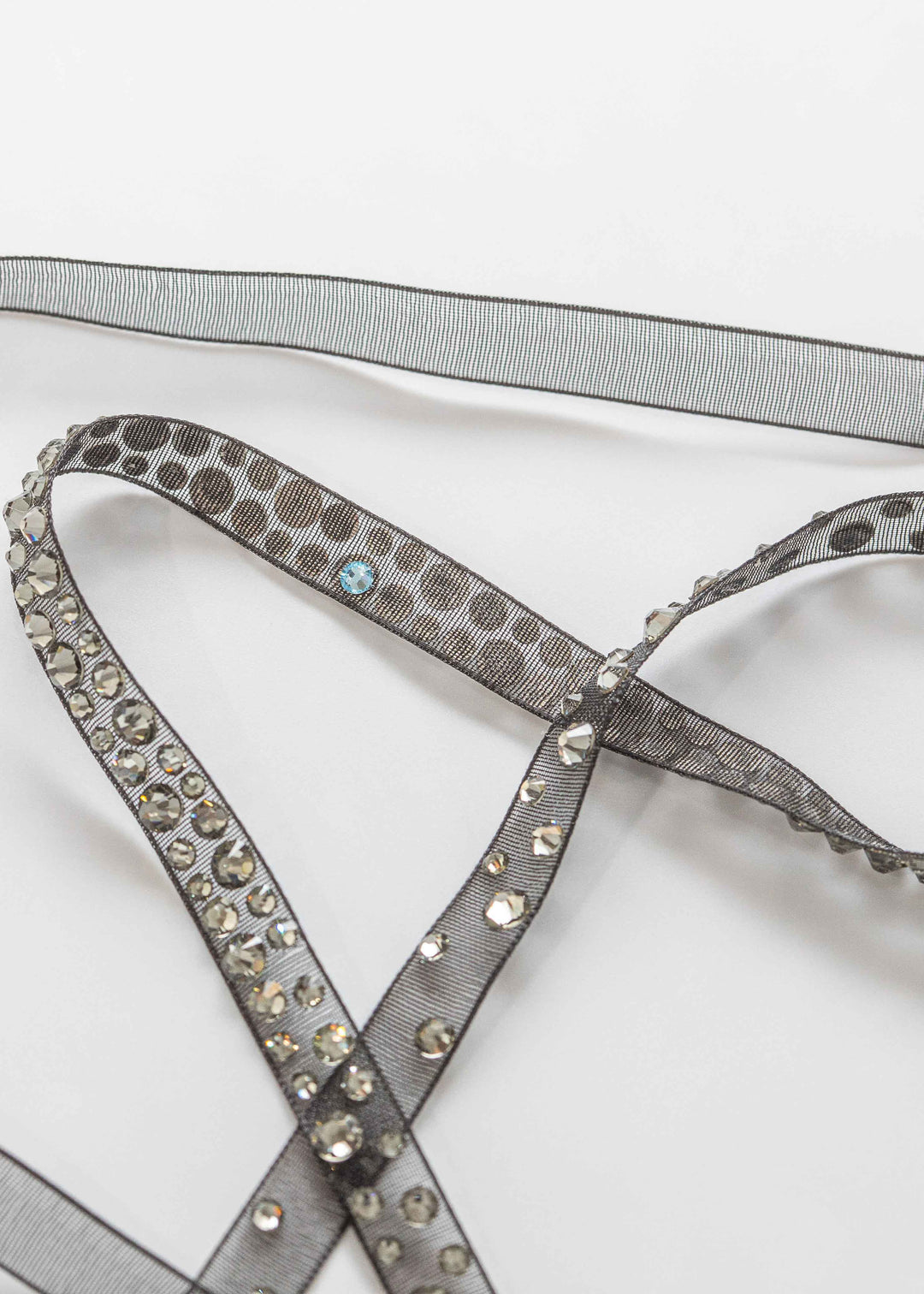 Emilia Narrow Crystal Belt