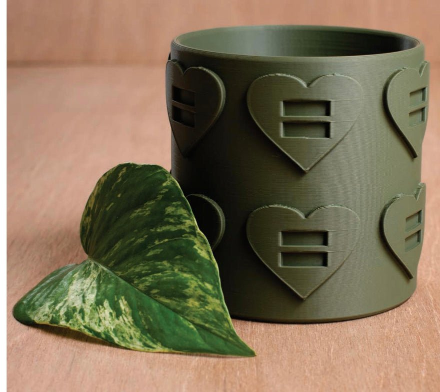 Equality Planter - Custom Colors Available by Rosebud HomeGoods