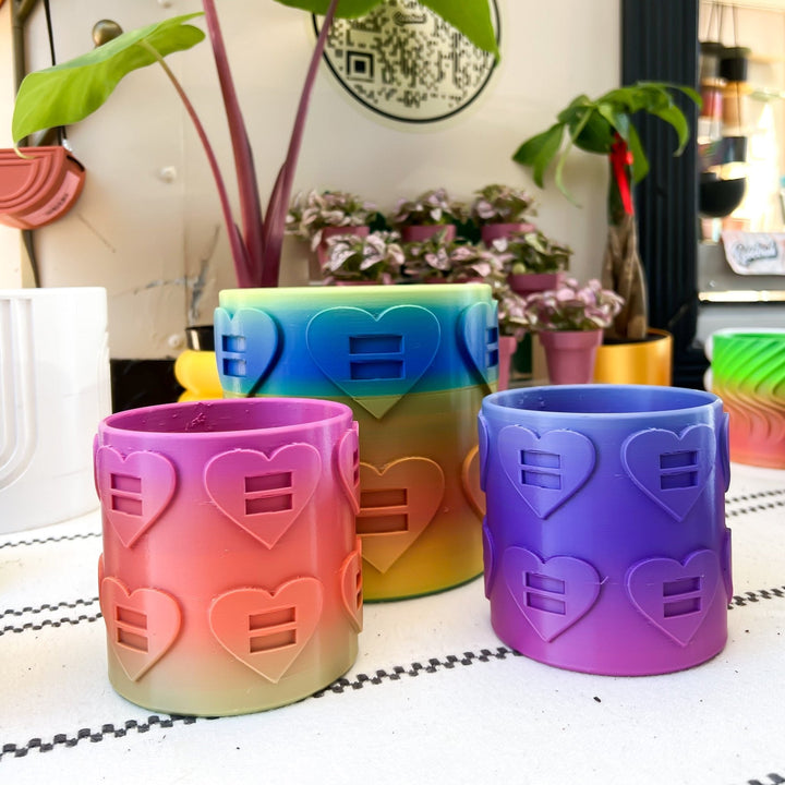 Equality Planter - Custom Colors Available by Rosebud HomeGoods