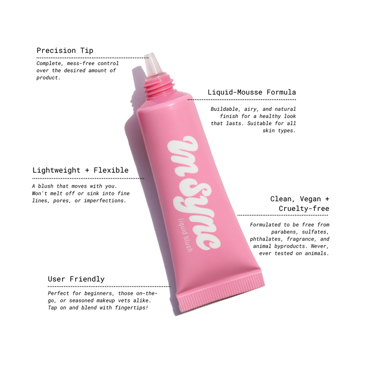 In Sync Liquid Blush, Delicate Drama by Half Caked