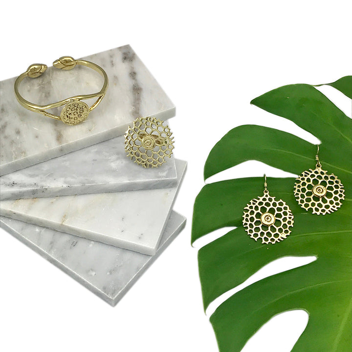 Bombshell Lotus Cuff