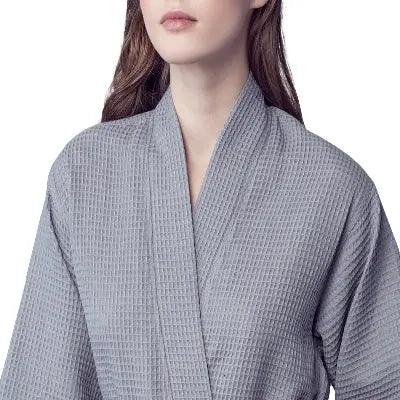 Lightweight Cotton Waffle Robe for Women by Lotus Linen