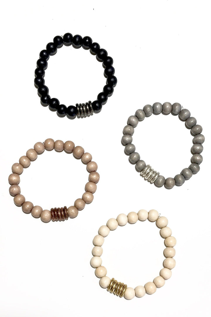 Simple Stack Bracelet | Gold