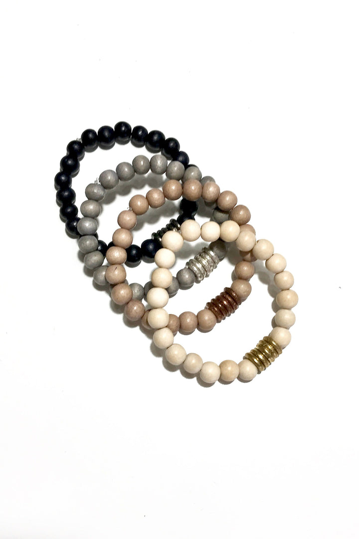 Simple Stack Bracelet | Silver